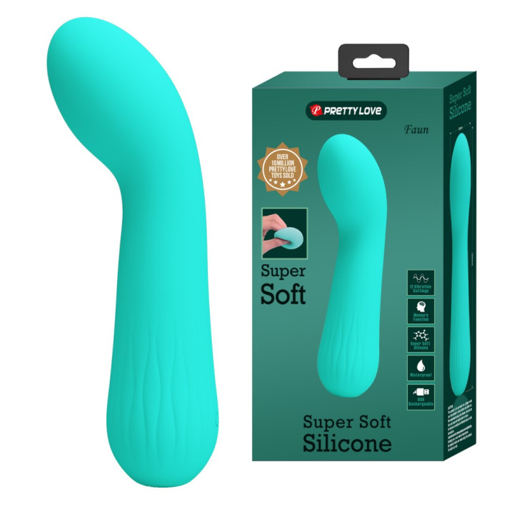 Vibrator Punctul G Faun, Verde, 15 Cm 4