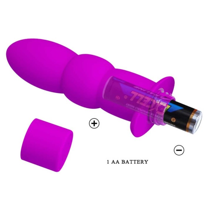 Dop Anal Cu Vibratii Wyatt, Mov, 11.5 Cm 4