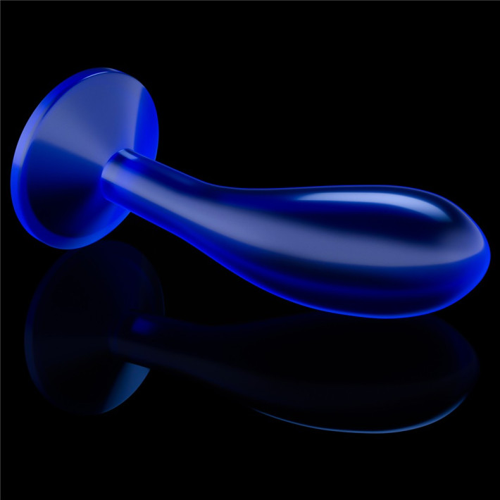 Dop Anal Flawless Clear, Albastru, 15 Cm 4