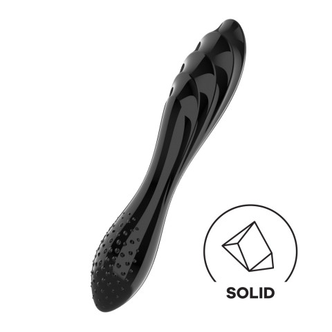 Dildouri Sticlametal, Dazzling Crystal 1 Black, pasiune.ro