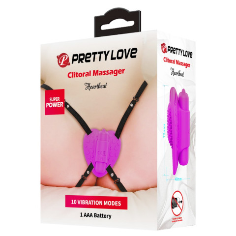Vibratoare Clitoridiene, Degetar Cu Vibratii Heartbeat Clitoral Massager, pasiune.ro