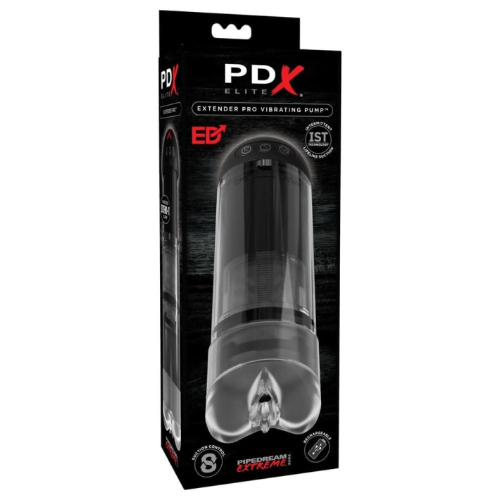 Pompa Penis Cu Vibratii Si Suctiune Extender Pro Vibrating Pump 6