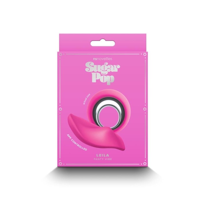 Vibrator Clitoridian Cu Telecomanda Sugar Pop Leila, Roz 4