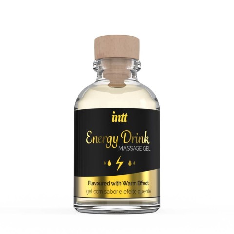 Intt, Gel Stimulant Cu Efect Incalzire Si Aroma Bautura Energizanta, 30 Ml, pasiune.ro