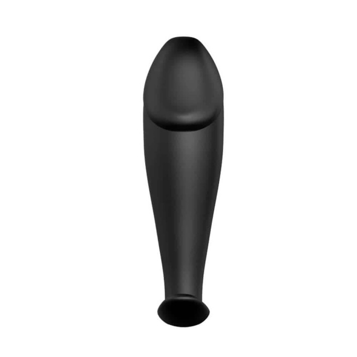Dop Anal Cu Vibratii, Negru, 10 Cm 3