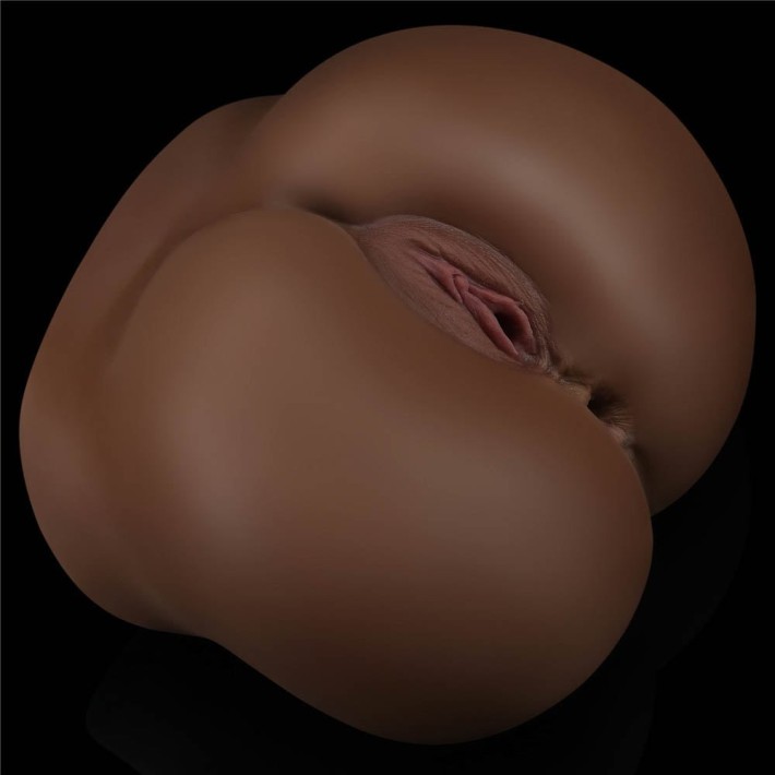 Masturbator 2-in-1 Vagin+anus Streetgirls 4, Brun 5