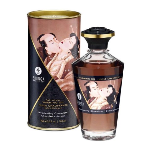 Uleiuri masaj si creme, Ulei Afrodiziac Cu Efect De Caldura Intoxicating Chocolate, 100 Ml, pasiune.ro
