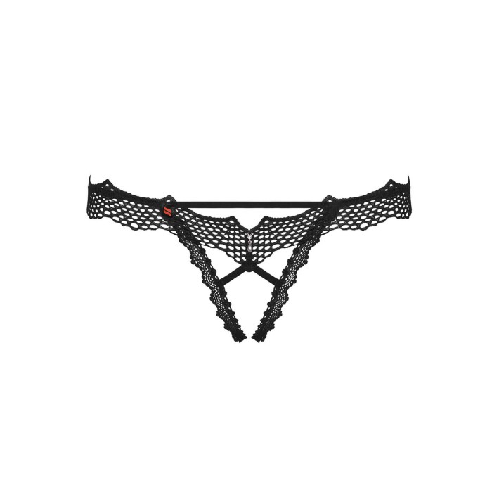 Tanga Cu Crapatura Bravelle Obsessive L/xl, S/m 9