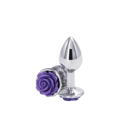 set, Dop Anal Rear Assets Rose, Argintiu+mov, Small, pasiune.ro