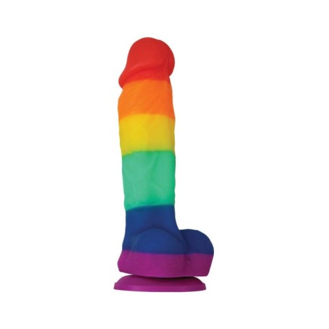 NS Toys, Dildo Curcubeu Colours Pride Edition, 17.5 Cm, pasiune.ro