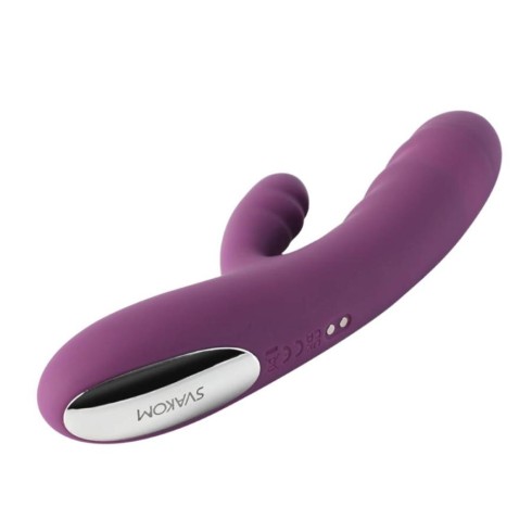 stimulator, Vibrator Rabbit Avery Lilac, Violet, 18 Cm, pasiune.ro
