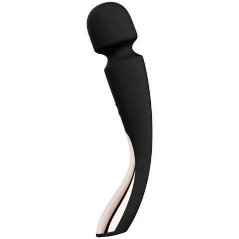Magic Wand, Vibrator Bagheta Smart Wand 2, Medium, Negru, pasiune.ro