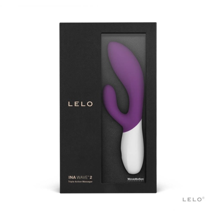 Vibrator Rabbit Ina 2, Indigo, 20 Cm 4