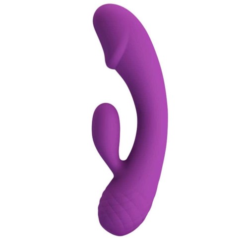 stimulator, Vibrator Rabbit Doreen, Mov, 17.5 Cm, pasiune.ro