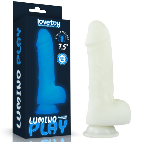 Pagina 9 - Dildouri Realistice, Dildo Fantezie Fosforescent Lumino Play, Alb, 19 Cm, pasiune.ro
