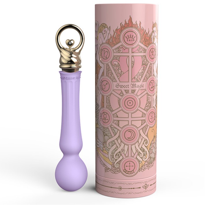 Vibrator Cu Incalzire Zalo Wand Confidence Violet 2