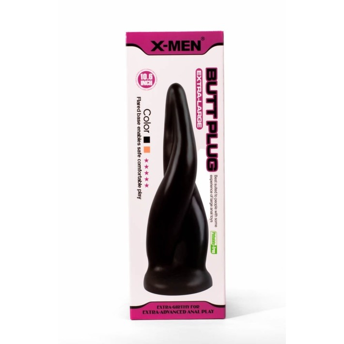 Dop Anal Xxl, Negru, 27 Cm 3