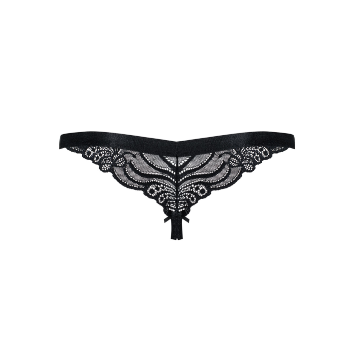 Chilotei Tanga Decupati Sexy, Negru, S/m 14