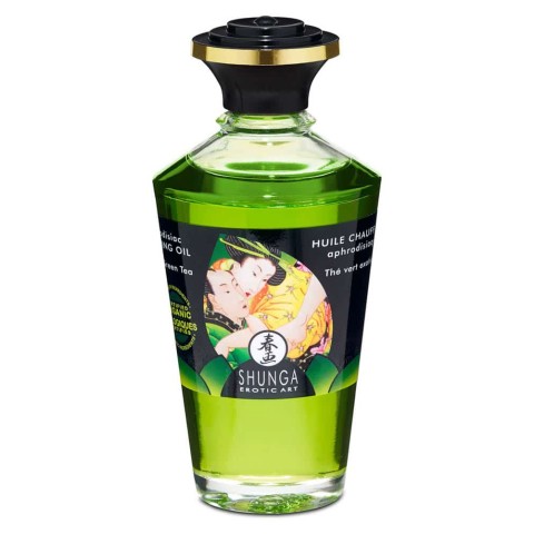 ulei, Ulei Afrodisiac Cu Efect De Caldura Exotic Green Tea, 100 Ml, pasiune.ro