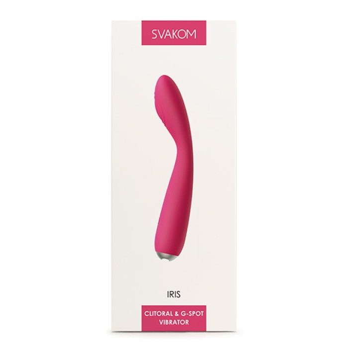 Vibrator Special Iris, Plum Red 10