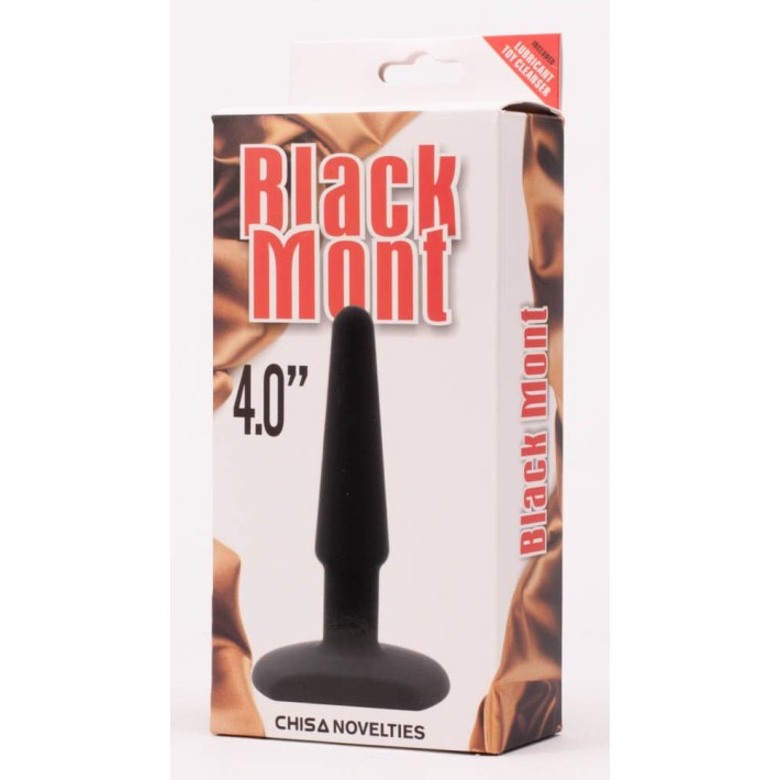 Dop Anal Clasic Black Mont, Negru, 11 Cm 3