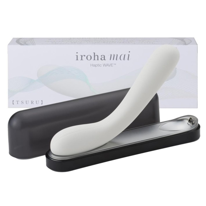 Vibrator Punctul G Iroha Mai Tsuru, Alb, 17 Cm 10