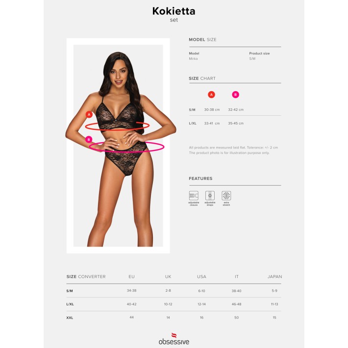 Kokietta 2-pcs Set  S/m L/xl, S/m 11