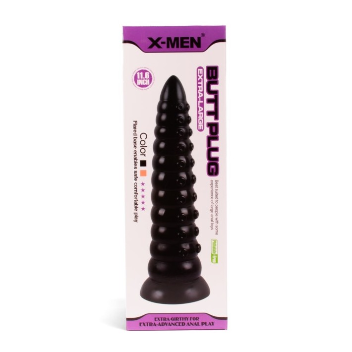 Dop Anal Xxl, Negru, 29 Cm 7
