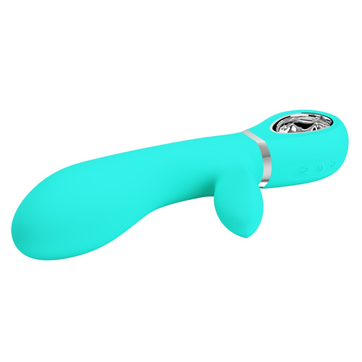 Vibrator Rabbit Thomas, Verde, 20.5 Cm 9
