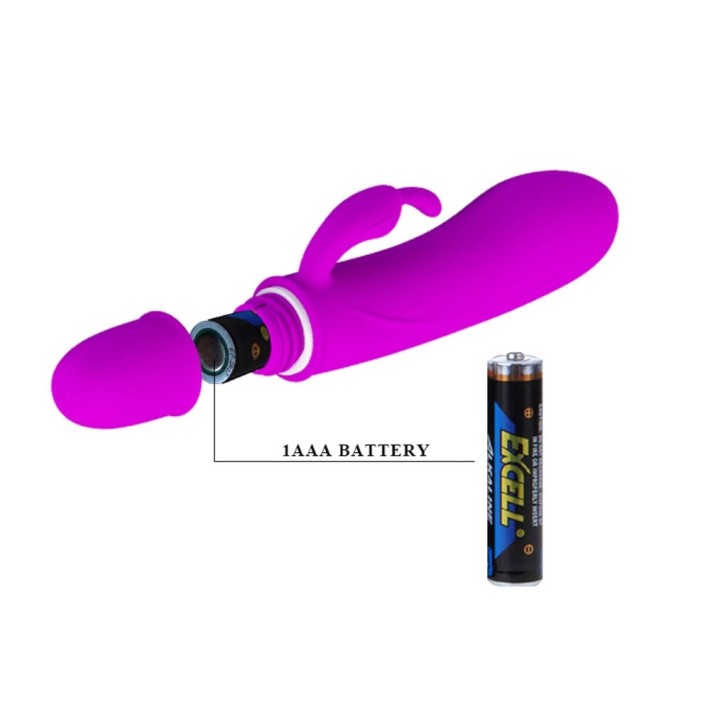 Vibrator Rabbit Caesar, Violet, 11.5 Cm 2