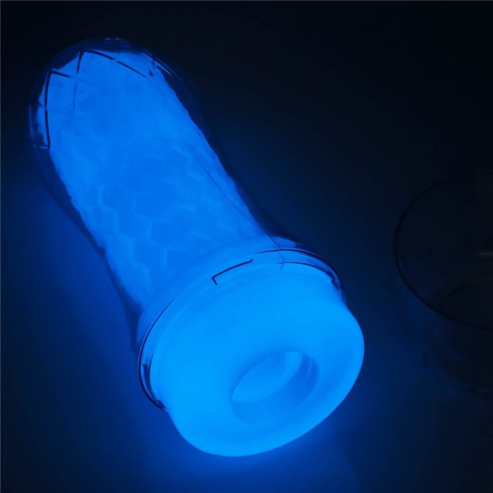 Masturbator Fosforescent Lumino Play Ribbed 14