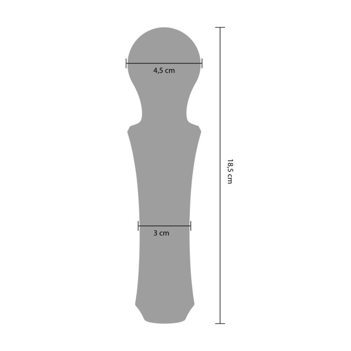 Vibrator Wand The Personal Fucsia 7
