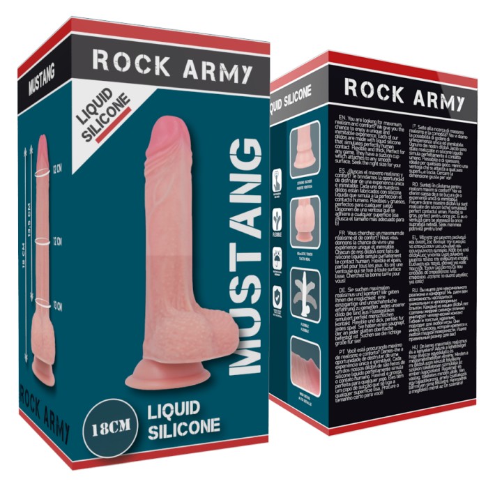 Dildo Rockarmy Mustang 18cm 4