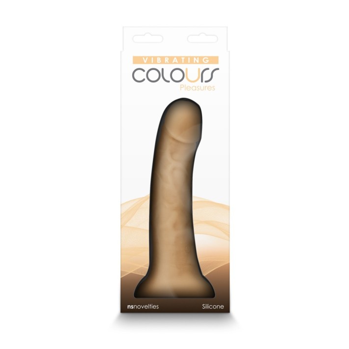Vibrator Realistic Colours Pleasures, Ivory, 17.5 Cm 4