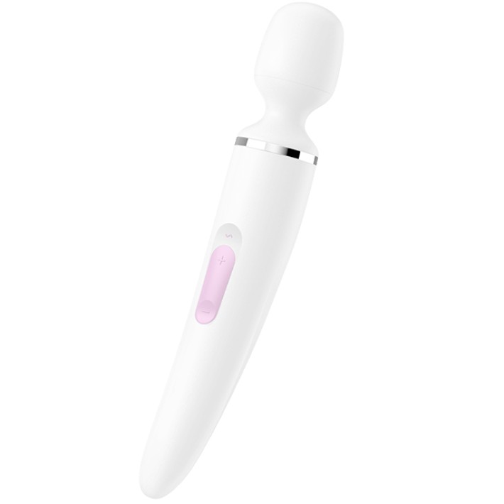 Vibrator Wand-er Woman, Alb/crom, 34 Cm 3