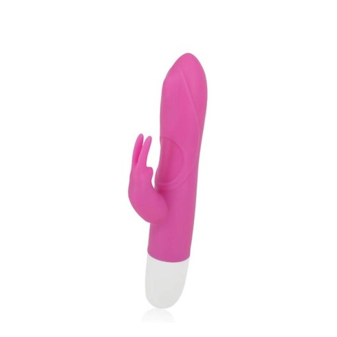 clitoris, Vibrator Rabbit Roller Tip, Roz, 14 Cm, pasiune.ro