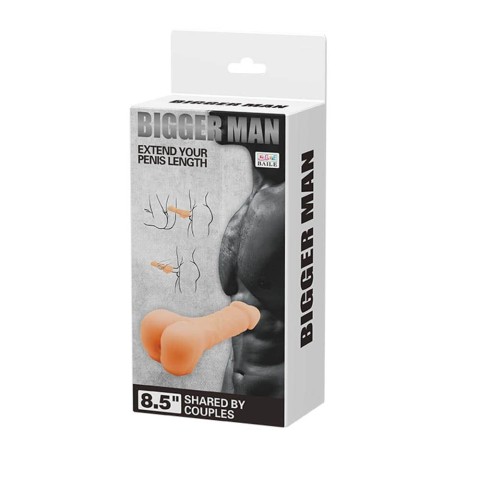 Love toys, Manson Penis/masturbator Bigger Man, Natural, 21.5 Cm, pasiune.ro