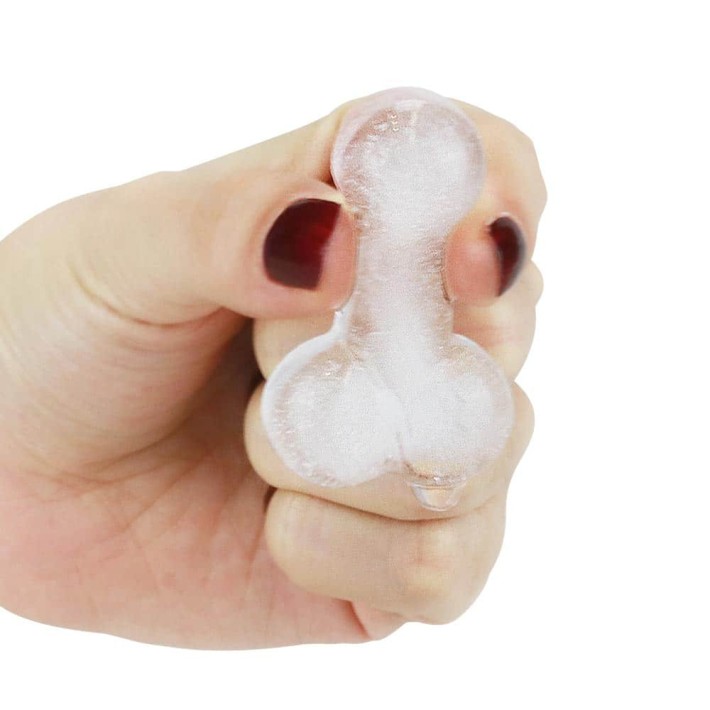 Tava Pentru Cuburi De Gheata In Forma De Penis, Roz 4