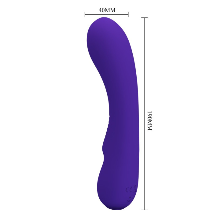 Vibrator Punctul G Matt, Indigo, 19 Cm 10