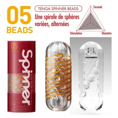 Tenga, Masturbator Rotativ Spinner 05 Beads, pasiune.ro