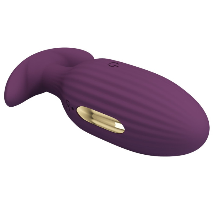 Vibrator Anal Cu Electro-stimulare Jefferson, Violet, 9 Cm 13