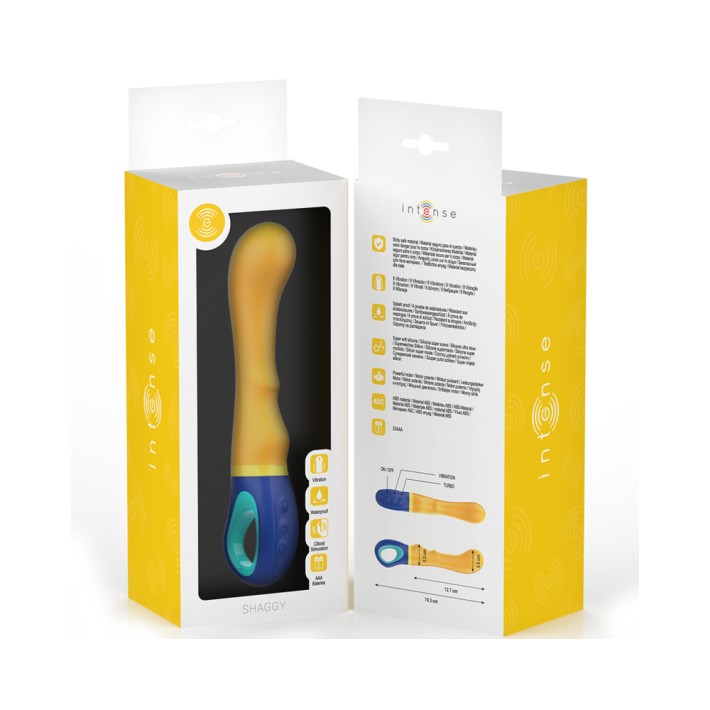 Vibrator G-spot Shaggy Intense Galben  2