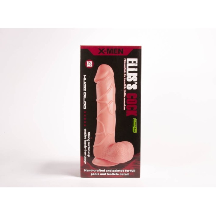Dildo Clasic Elliss, Natural, 33 Cm 6