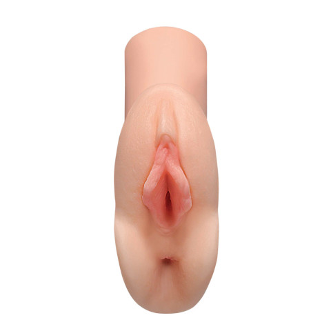 Pipedream - PDX Plus, Masturbator Dublu Vagin + Anus Perfect Pussy, Roz, pasiune.ro