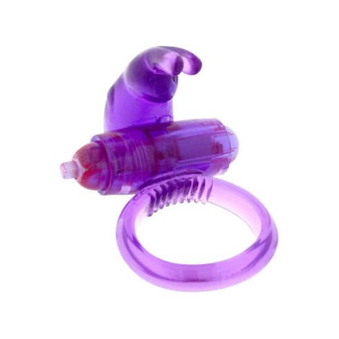 stimulator, Inel Pentru Penis Cu Vibratii, Mov, pasiune.ro