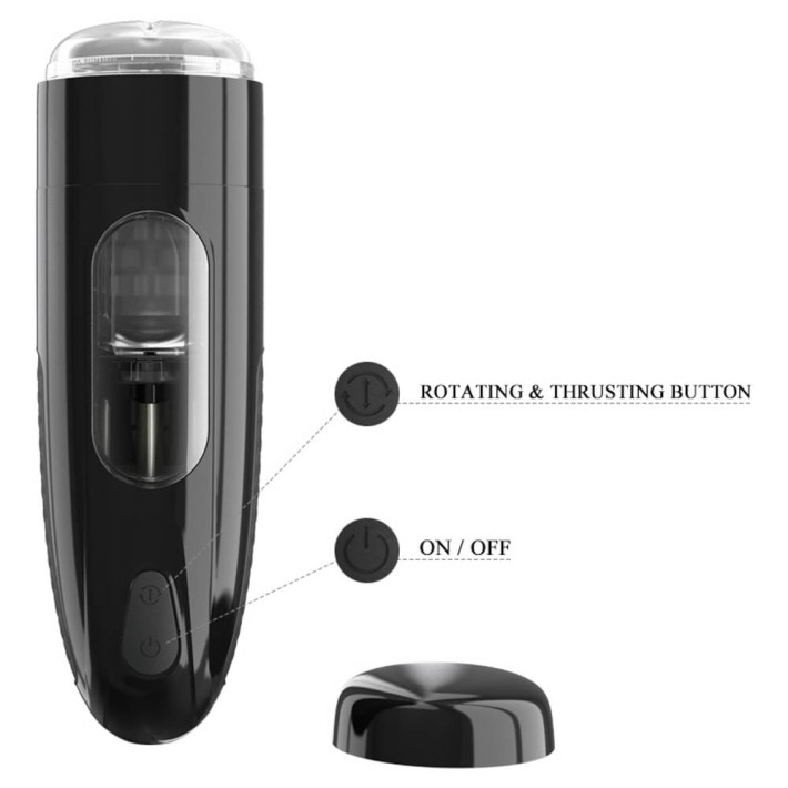 Masturbator Vagin Cu Vibratii Marlon 8