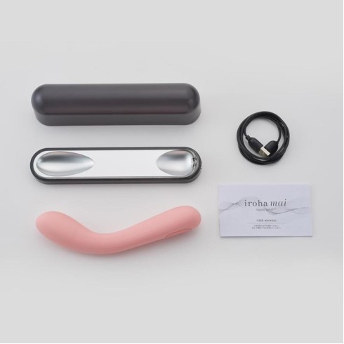 tenga, Vibrator Punctul G Iroha Mai Toki, Roz Pal, 17 Cm, pasiune.ro