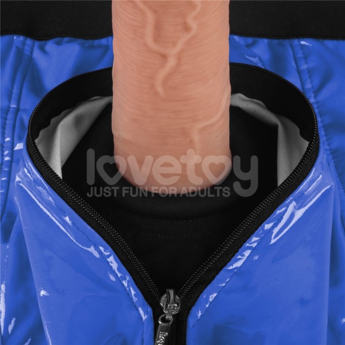 Boxeri-suport Pentru Strap-on Chic, Albastru, M/l (talie 90-100 Cm) 9
