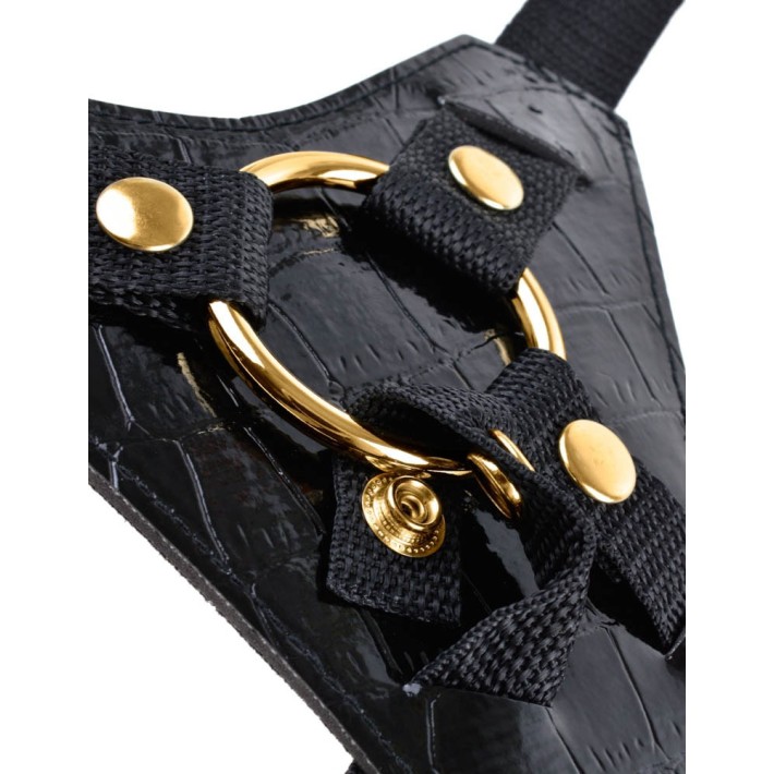 Strap-on Designer Deluxe, Negru, 19 Cm 5