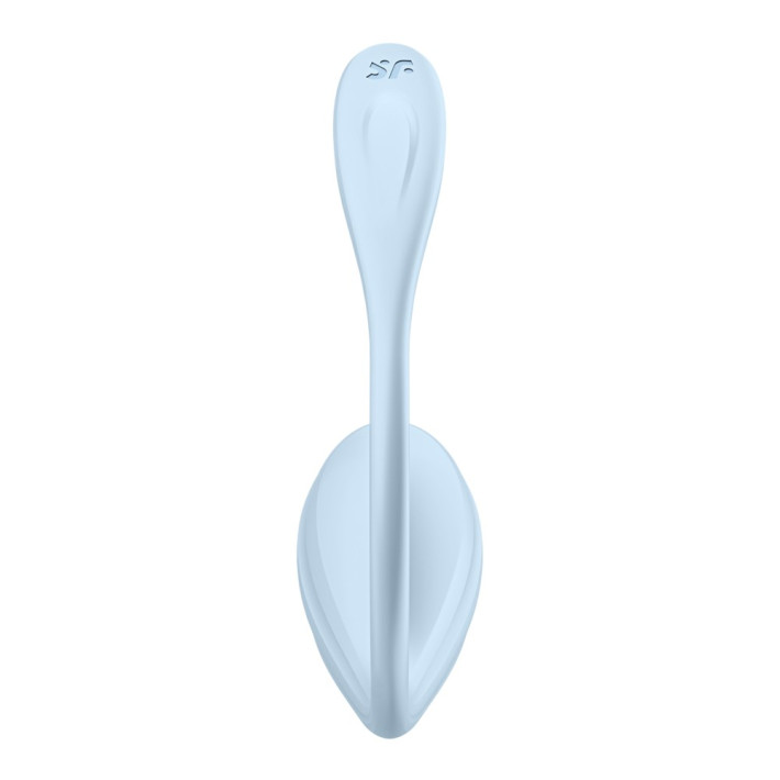 Vibrator Special Portabil Smooth Petal, Bleu 5